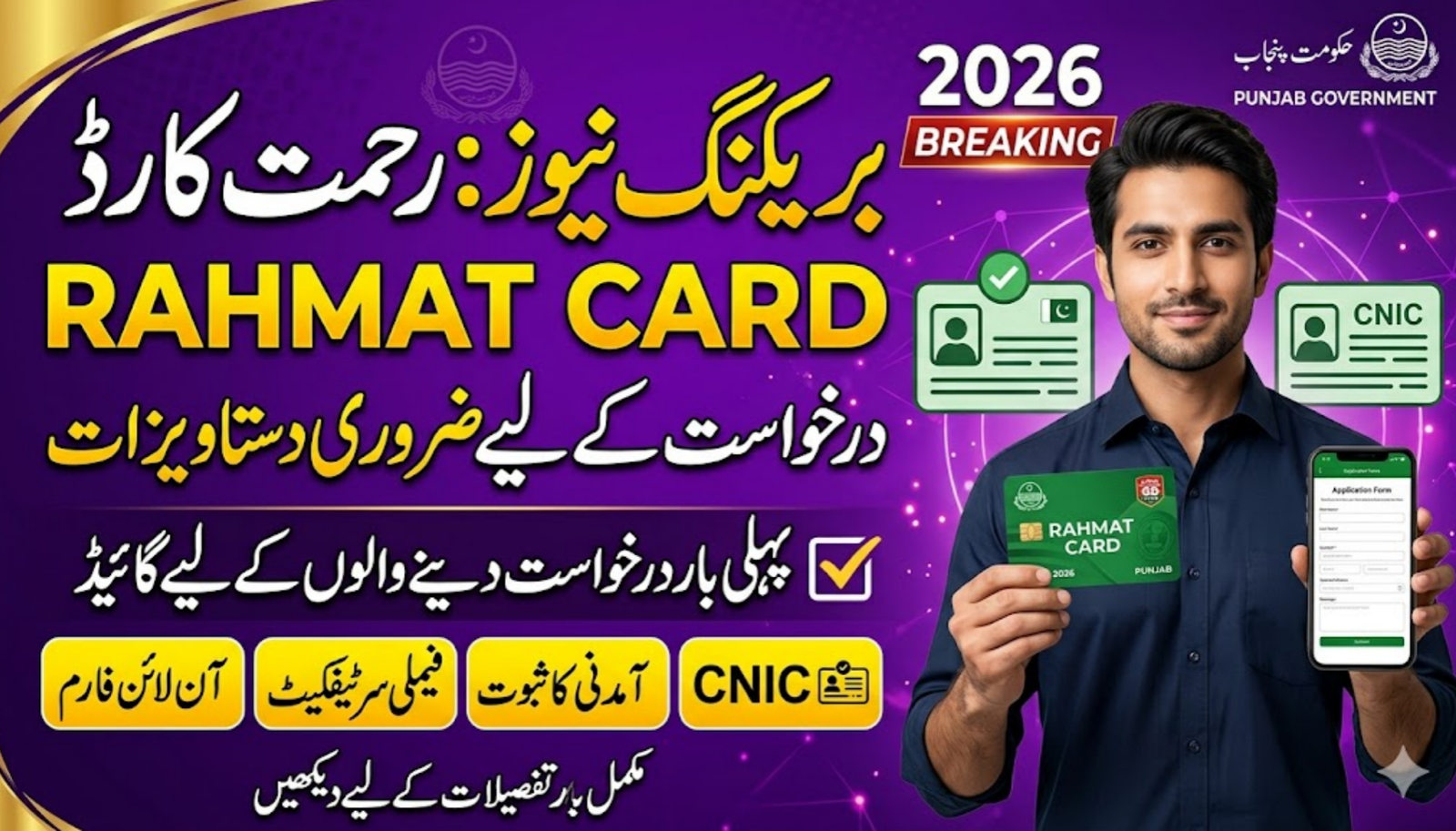 Rahmat Card Documents Preparation